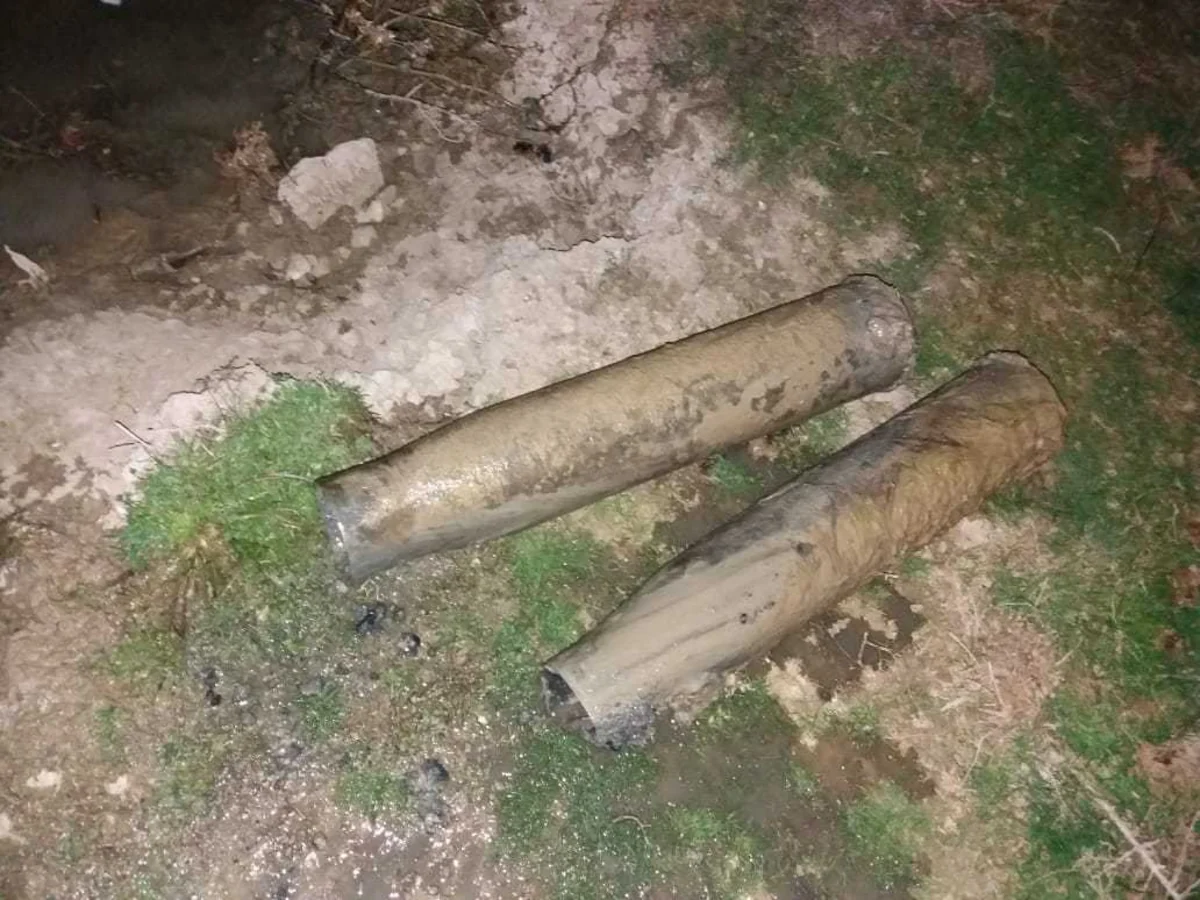 Giləzi qəsəbəsində iki top mərmisinin gilizi aşkarlanıb