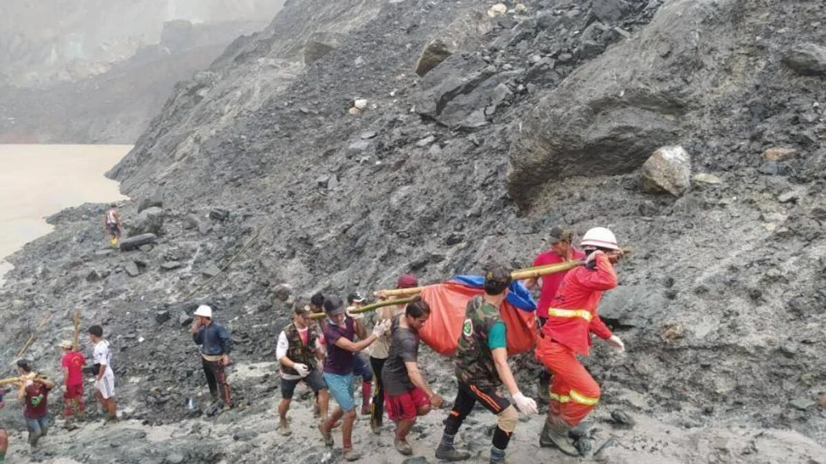 Myanmada torpaq sürüşüb, 70-dən çox insan itkin düşüb