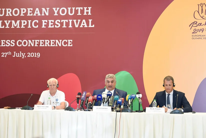 Azad Rəhimov: Azərbaycan Avropa Gənclər Yay Olimpiya Festivalını yüksək səviyyədə keçirdi