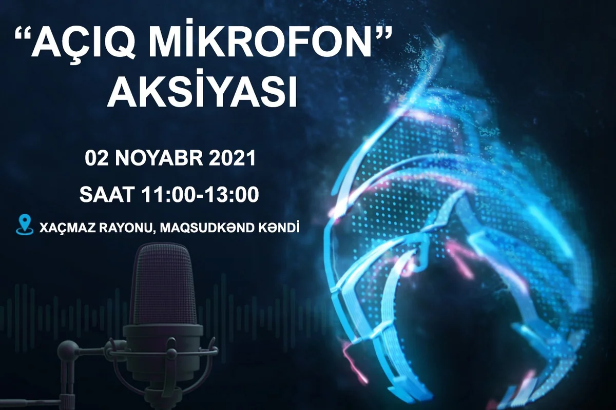 “Azəriqaz”ın növbəti “Açıq mikrofon” aksiyası Xaçmazda keçiriləcək