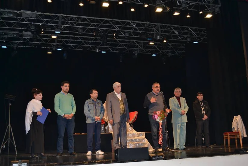 Mingəçevir teatrında Son reportaj tamaşasının premyerası keçirilib