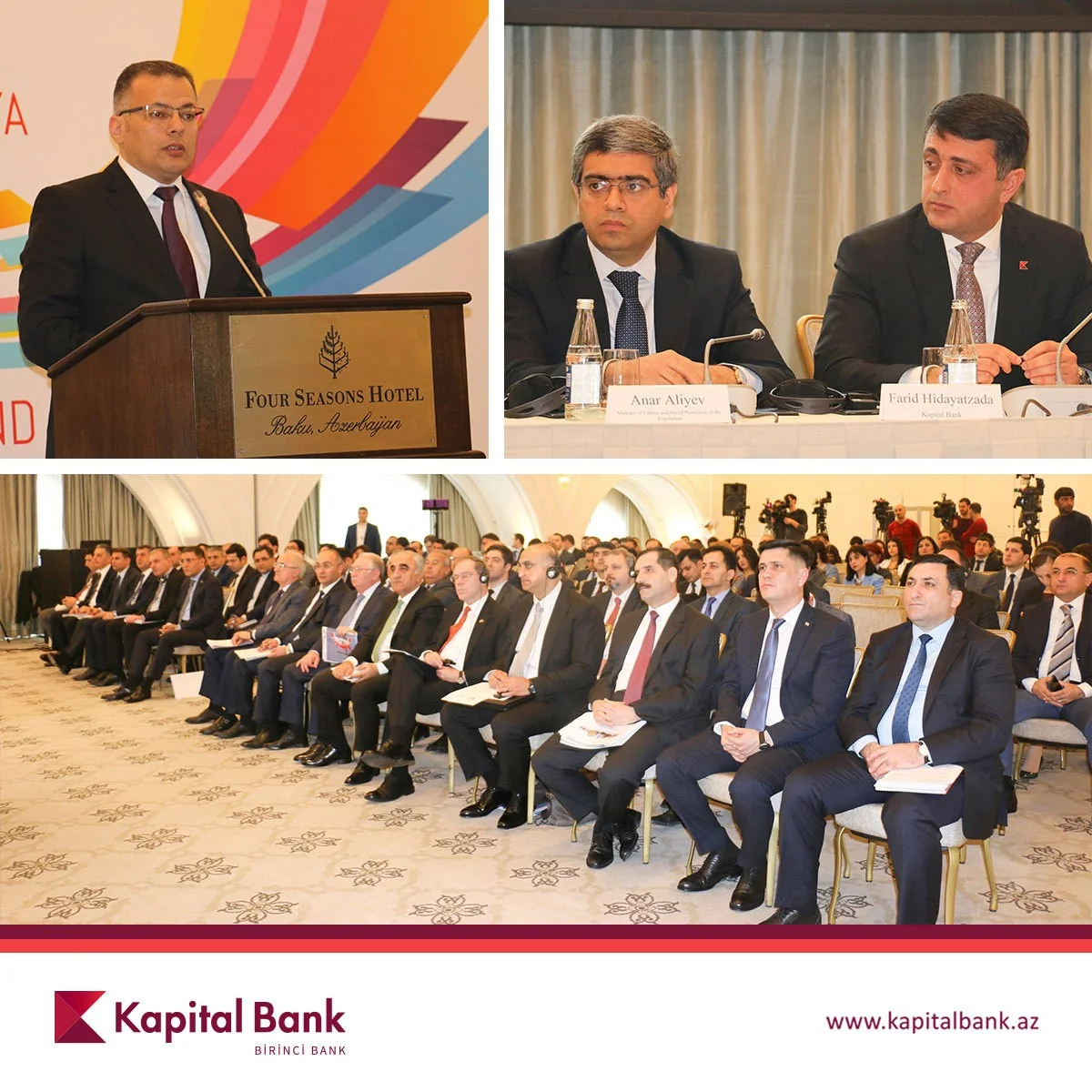 Kapital Bank iqtisadi islahatlarla bağlı konfransda iştirak edib