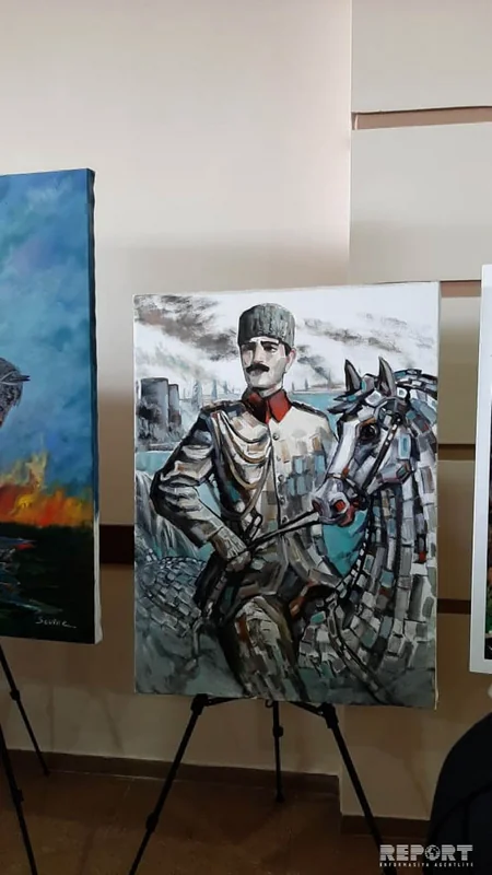Bakının erməni-daşnak qüvvələrinin işğalından azad olunmasının 101 illiyinə həsr edilmiş sərgi keçirilib