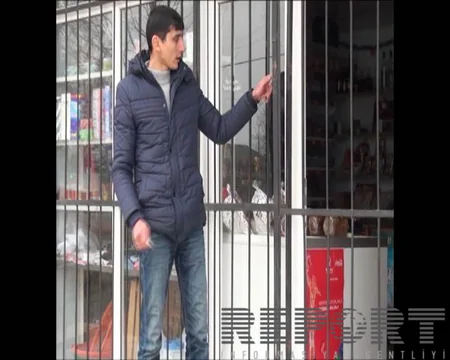 ​Ağstafada mağaza yarılıb