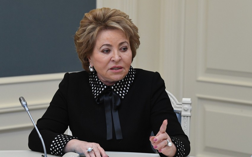Matvienko: “Rusiya BMT ilə taxıl sazişinin təminatları məsələsində əməkdaşlıq edəcək”