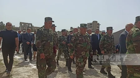 FHN-in Sumqayıt Regional Mərkəzinin qüvvələri ilə taktiki-xüsusi təlim keçirilib
