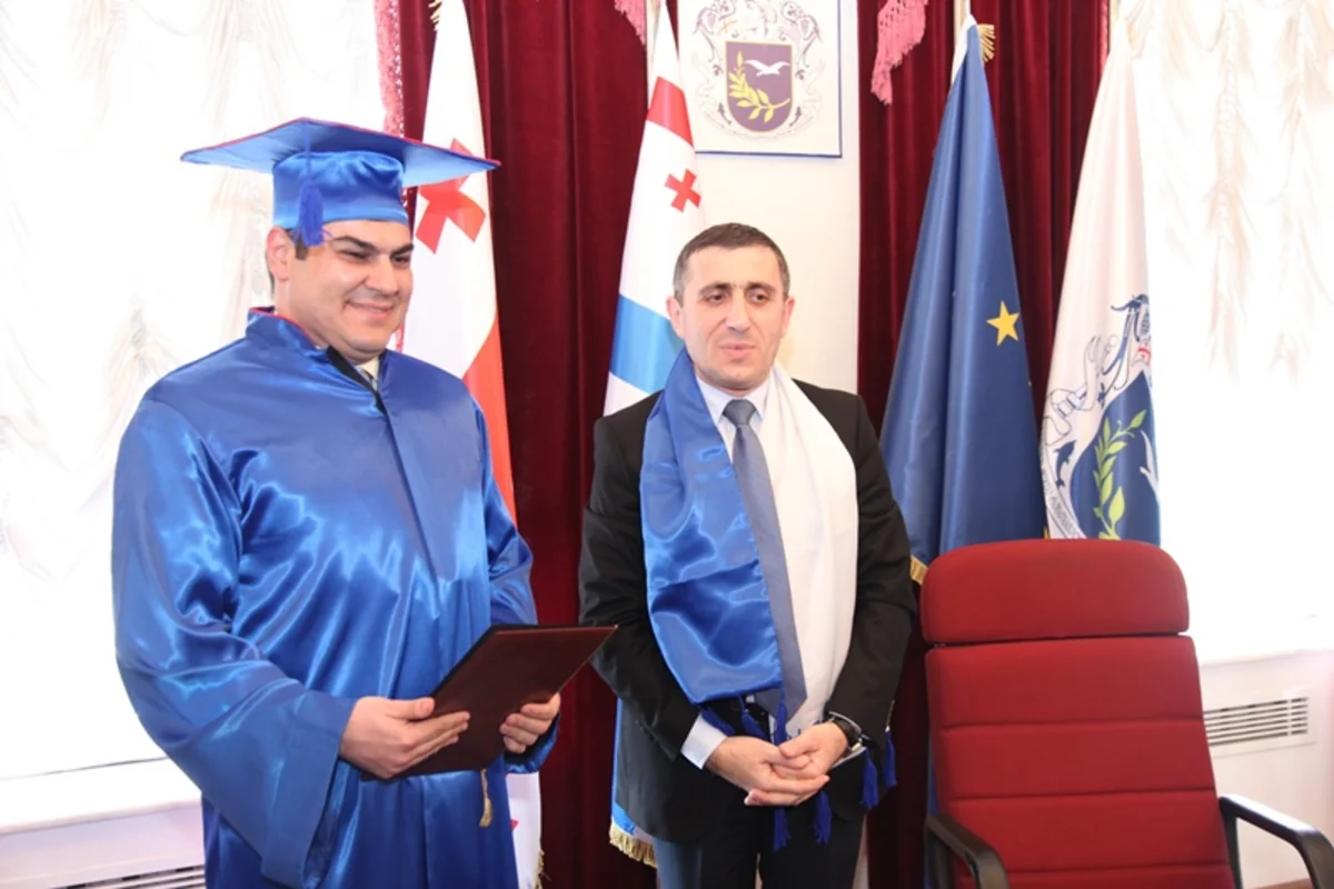 Azərbaycanlı alimə Batumi Dövlət Universitetinin fəxri doktoru diplomu verilib