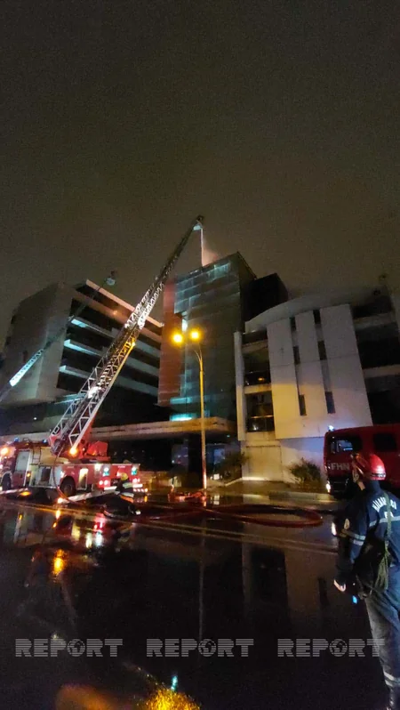 Bakıda hoteldə baş verən yanğınla bağlı təfərrüatlar məlum olub