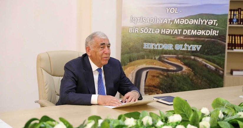 Saleh Məmmədov Ağdamda vətəndaşları qəbul edib