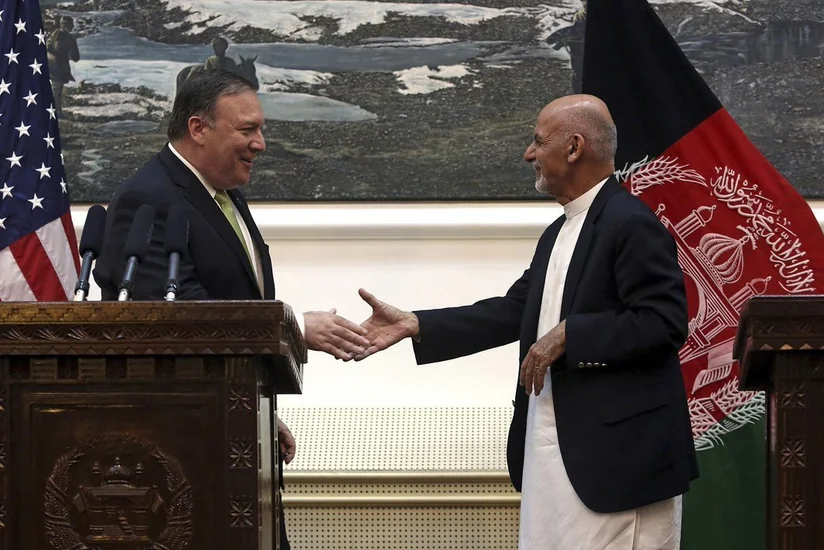 ABŞ dövlət katibi Mayk Pompeo ilə Əfqanıstan prezidenti Əşrəf Qani arasında telefon danışığı olub