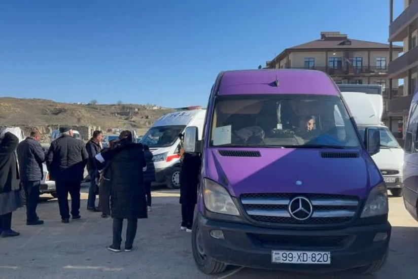 Biləsuvarda məcburi köçkünlərin məskunlaşdığı qəsəbələrdən 11 ailə Cəbrayıla köçürülüb