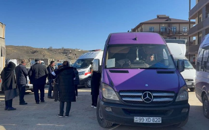 Biləsuvarda məcburi köçkünlərin məskunlaşdığı qəsəbələrdən 11 ailə Cəbrayıla köçürülüb