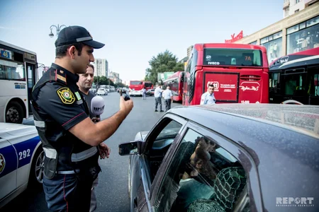 Yol polisi Xətai rayonunda profilaktik-maarifləndirmə tədbirləri keçirib - FOTOLAR - VİDEO - YENİLƏNİB