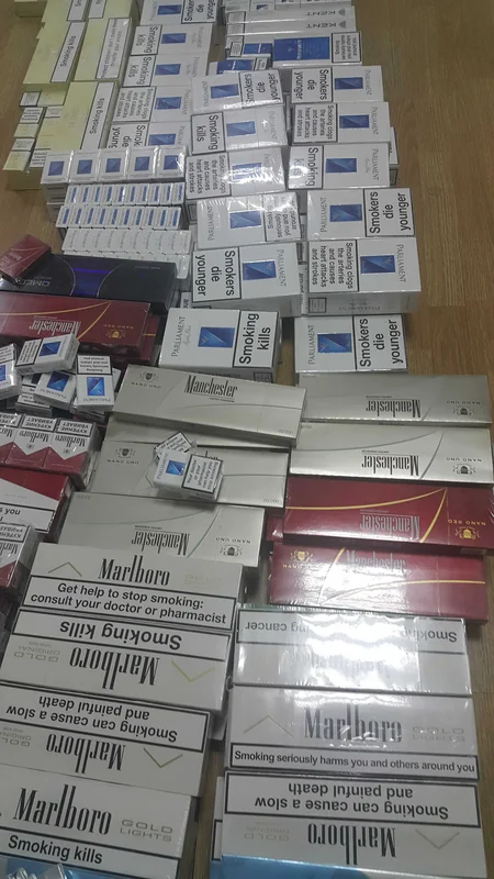 Azərbaycana qanunsuz yolla gətirilmiş külli miqdarda siqaretin realizə edilməsinin qarşısı alınıb - VİDEO