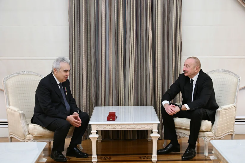President awards Fatih Birol with Order of Friendship