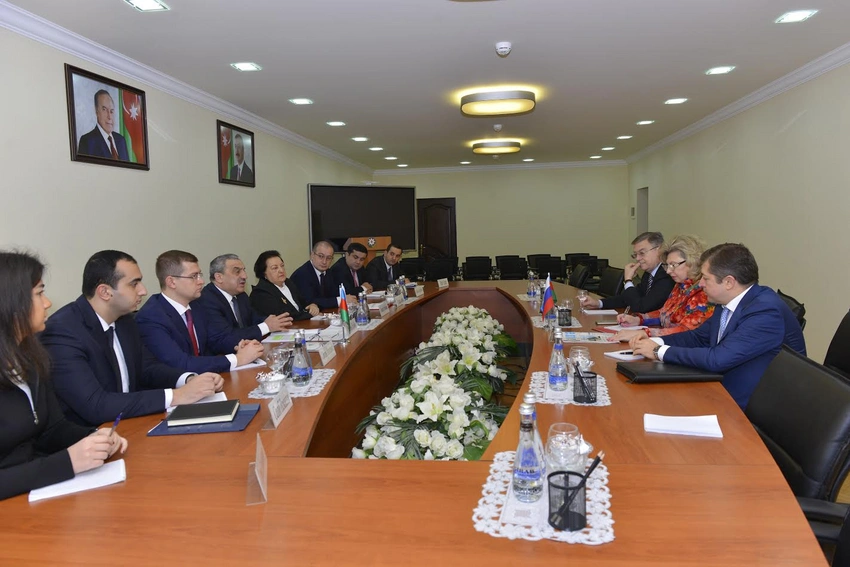 Rusiya Federasiyasının İnsan hüquqları üzrə müvəkkili Baş Prokurorluqda olub