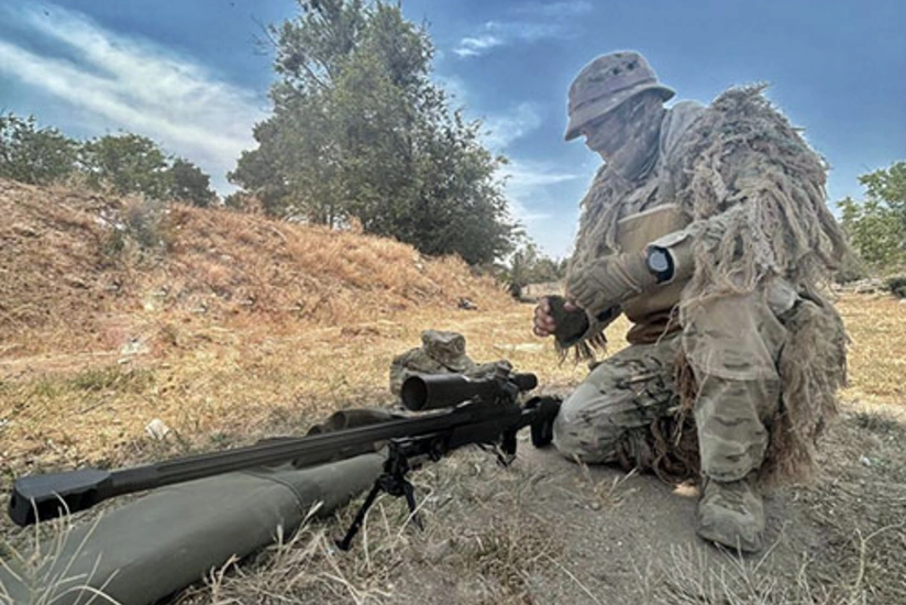 Snayperlər şərti düşmən hədəflərinin məhv edilməsi üzrə tapşırıqlar icra ediblər
