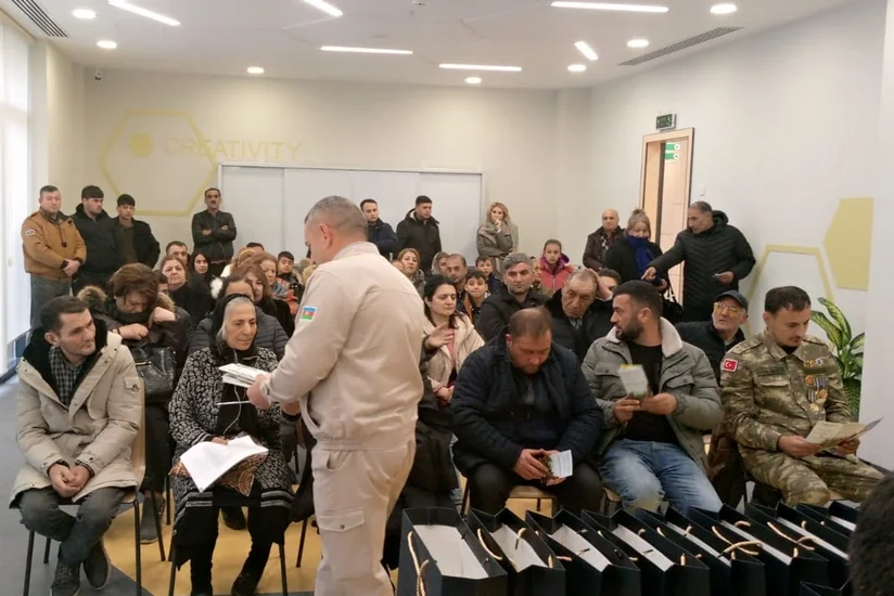 ANAMA növbəti mərhələdə Füzuli şəhərinə köçən 30 ailəyə təlim keçib