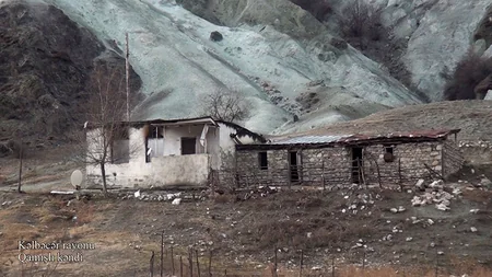 Footage from Gamishli village of Kalbajar