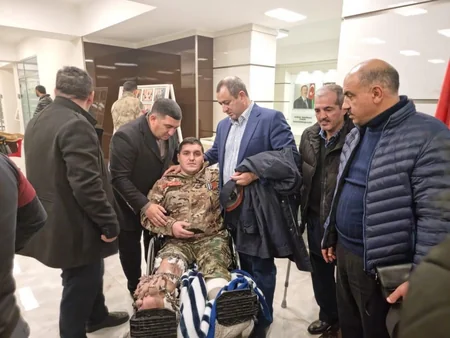 Sağlamlıq imkanları məhdud yüzədək qazi əlil arabaları ilə təmin edilib