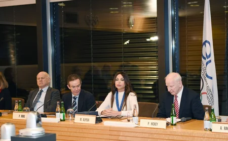 First Lady of Azerbaijan Mehriban Aliyeva awarded EOC Order of Merit