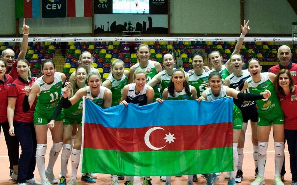 Azərbaycanın qadın voleybol millisi AVRO-2023-ə vəsiqəni qələbə ilə təmin edib