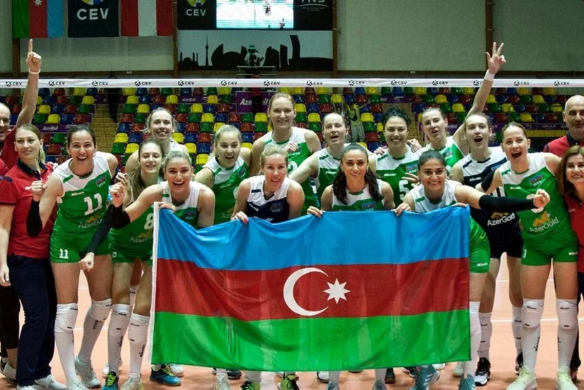 Azərbaycanın qadın voleybol millisi AVRO-2023-ə vəsiqəni qələbə ilə təmin edib