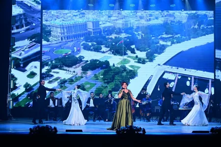 Tacikistanda Azərbaycan Mədəniyyəti Günlərinin açılışı münasibətilə qala konsert keçirilib