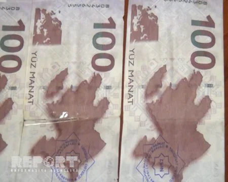 Tovuzda saxta pulla alış-veriş edən 25 yaşlı gənc saxlanılıb - FOTO