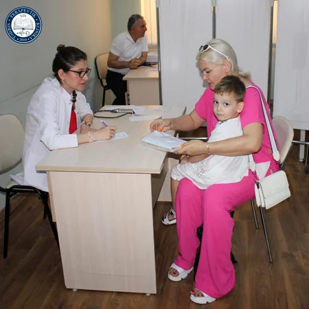 Bakıda ukraynalı uşaqlar üçün tibbi müayinələr təşkil olunub