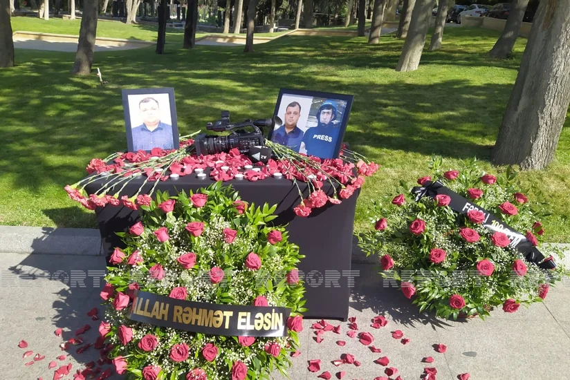 MEDİA Kəlbəcərdə minaya düşərək şəhid olan jurnalistlərlə bağlı bəyanat yayıb