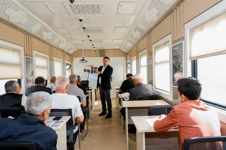 ADY-nin “Bilik Ekspresi” səyyar təlim qatarı istifadəyə verilib