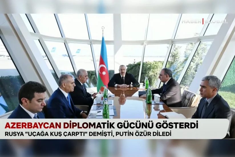 “Haber Global”: Azərbaycan diplomatik gücünü göstərdi, Moskva vurulan təyyarəyə görə üzrxahlıq etdi
