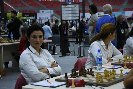 Azərbaycan şahmatçıları Olimpiadada - FOTOREPORTAJ