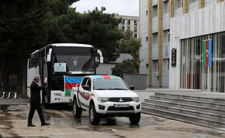 Bədən Tərbiyəsi və İdman Akademiyası Orduya avtomobil təqdim etdi
