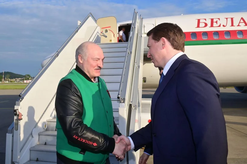 Лукашенко прибыл в Сочи на переговоры с Путиным