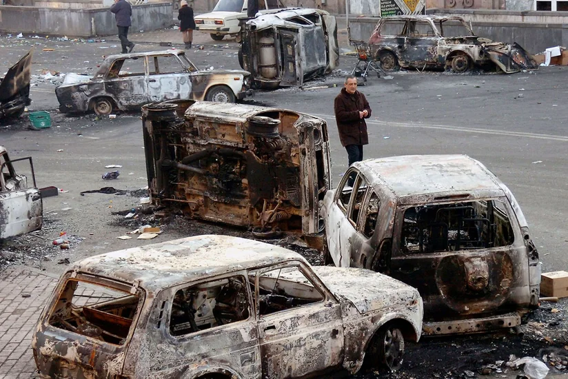Ermənistanda 2008-ci il mart gülləbaranının icraçılarına qarşı ittihamlar irəli sürülüb