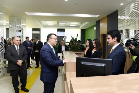 Dövlət Sosial Müdafiə Fondunun yeni Qəbul Mərkəzi açılıb