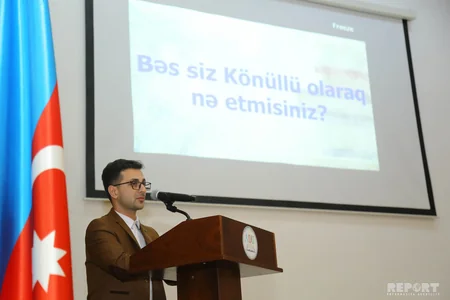 ADU-da Beynəlxalq Könüllülər Günü münasibəti ilə tədbir keçirilib