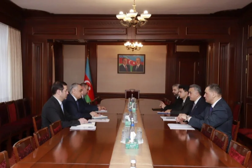 Anar Bağırov Prezidentin Naxçıvandakı səlahiyyətli nümayəndəsi ilə görüşüb