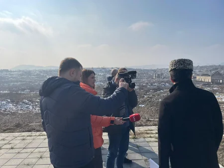 Ukrainian journalists visit Azerbaijan’s Fuzuli liberated from occupation