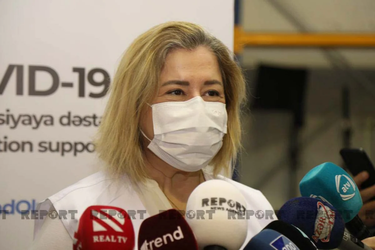 Ханде Харманджи: В Азербайджане показатель вакцинации населения превышает 48 процентов