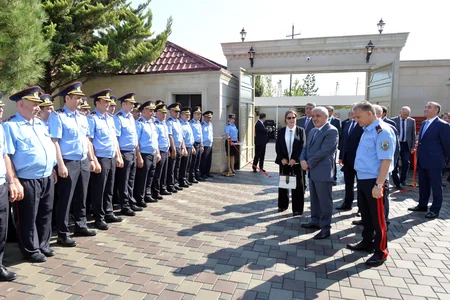 SOCAR-ın Fontana Qarşı Dağmədənxilasetmə Hərbiləşdirilmiş Hissəsinin yeni inzibati binasının açılışı olub