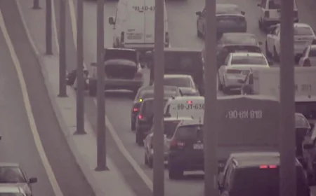 Bakıda yol qəzası baş verib