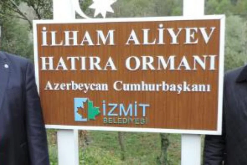 ​Türkiyənin İzmit şəhərində İlham Əliyev Parkının təməli qoyulub
