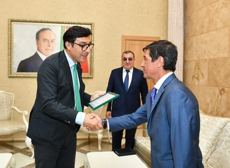 Avropa çempionatında gümüş medal qazanan Azərbaycan millisi təltif edilib