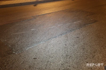 Bakıda motosiklet qəza törədib, 1 nəfər ölüb - FOTO