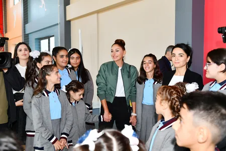 Ilham Aliyev, Mehriban Aliyeva meet with Aghali village residents