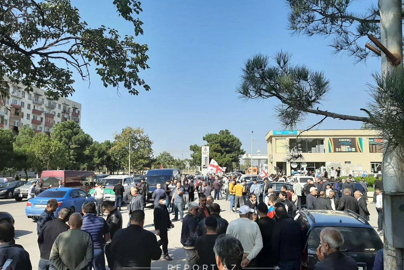 Gürcüstanda “Qarabağ Azərbaycandır!” yürüş-mitinqi keçirilib
