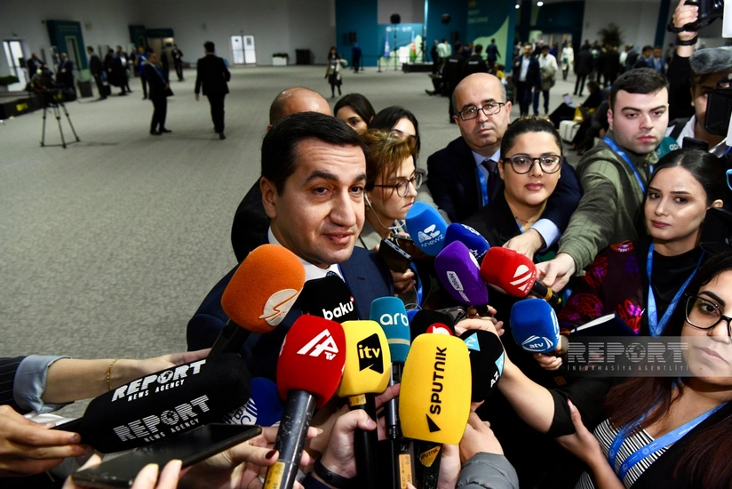 Hikmat Hajiyev responds to those criticizing Azerbaijan as COP29 host